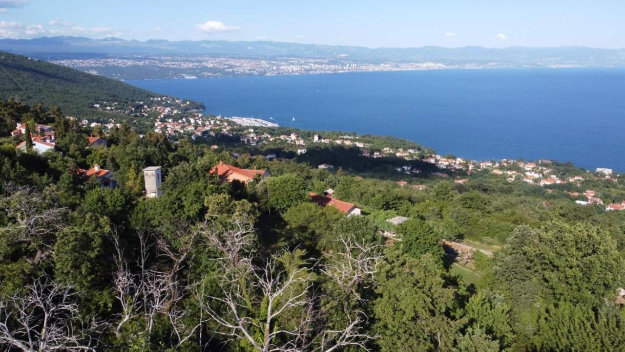 Apartments Nika With Swimming Pool And Beautiful Sea View Dobreć Exterior foto